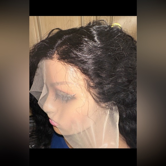 ❤️NEW ❤️100% Human Hair HD Lace Front Wig 30” Density 180 MEDIUM TO LARGE HEAD - Picture 3 of 11